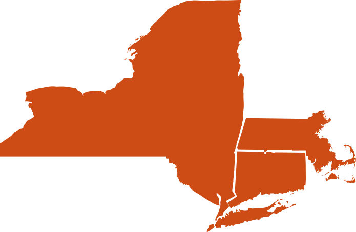 orange solid map